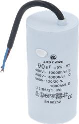 CAPACITOR W/BIPOLAR CABLE 90MF 15CM 