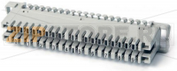 Hyperline KR-PL-10-CON-0 Плинт соединительный, на 10 пар, неразмыкаемый, маркировка 0-9
