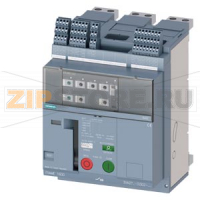 fixed-mounted molded case circuit breaker frame 1600; with RTC and 4AUX trip alarm switch S24; Icu "C" Icu=110kA @ 415V, 3-pole ETU360, LSIG, In=1600A rotary coding switch Ir=640...1600A Isd=1...10xIn, Ii=1.5...15xIn N conductor protec. adjustable opt. w.