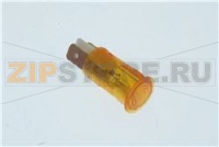 Signallampe ø 12,5mm 230V gelb   Anschlu