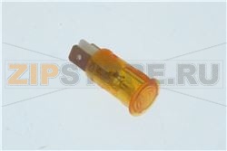 Signallampe ø 12,5mm 230V gelb   Anschlu 