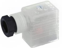Разъем соленоидный 11 мм, 8 А, 24 В, 3 контакта, 1.5 мм² Hirschmann GML 209 NJ LED 24 VR YE BLACK