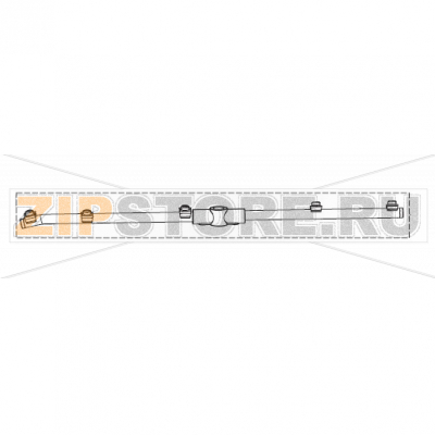 Rinse Arm Apach AC800                       Rinse Arm Apach AC800Запчасть на сборочном чертеже под номером:5Название запчасти Apach на итальянском языке: Rinse ArmApach AC800