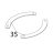 Lower fittings f.rem. safety guard Bear Varimixer AR80 VL-1S