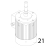 Motor Bear Varimixer AR80 VL-1S