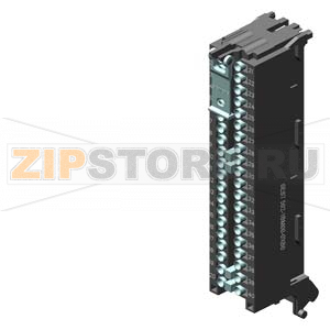 SIMATIC S7-1500, ФРОНТШТЕКЕР С ПОДКЛЮЧЕНИЕМ PUSH-IN, 40-ПОЛЮСНЫЙ, ДЛЯ МОДУЛЕЙ ШИРИНОЙ 35 ММ, В КОМПЛЕКТЕ 4 МОСТИКА И КАБЕЛЬНАЯ СТЯЖКА Siemens 6ES7592-1BM00-0XB0 