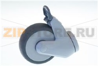 RUOTA GIREVOLE CON FRENO