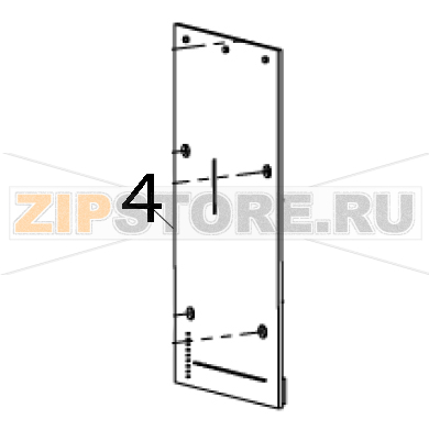 LCD panel board assembly TSC TTP-368MT LCD panel board assembly TSC TTP-368MTЗапчасть на деталировке под номером: 4
