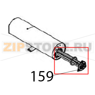 Resistenza boiler 5400 W, 220 V Vortmax DDM 660 Resistenza boiler 5400 W, 220 V Vortmax DDM 660Запчасть на деталировке под номером: 159