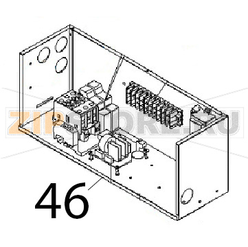 Panel board Angelo Po IA51 Panel board Angelo Po IA51Запчасть на деталировке под номером: 46