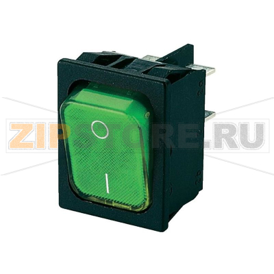 Переключатель клавишный 250 В/AC, 20 А, 2 x выкл/вкл, 1 шт Marquardt 1835.3118 