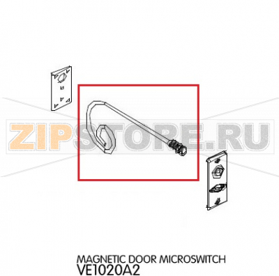 Magnetic door microswitch Unox XBC 605 Magnetic door microswitch Unox XBC 605Запчасть на деталировке под номером: 66Название запчасти на английском языке: Magnetic door microswitch Unox XBC 605