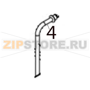 Heating tube Hurakan HKN-FR66L Heating tube Hurakan HKN-FR66LЗапчасть на деталировке под номером: 4