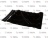 BLK WAVY SILCN BELT 2/PK