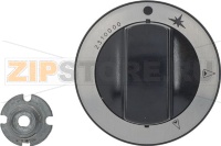 ЧЕРНАЯ РУЧКА Ø 62 ММ С ШЕЛКОТРАФАРЕТНОЙ ПЕЧАТЬЮ