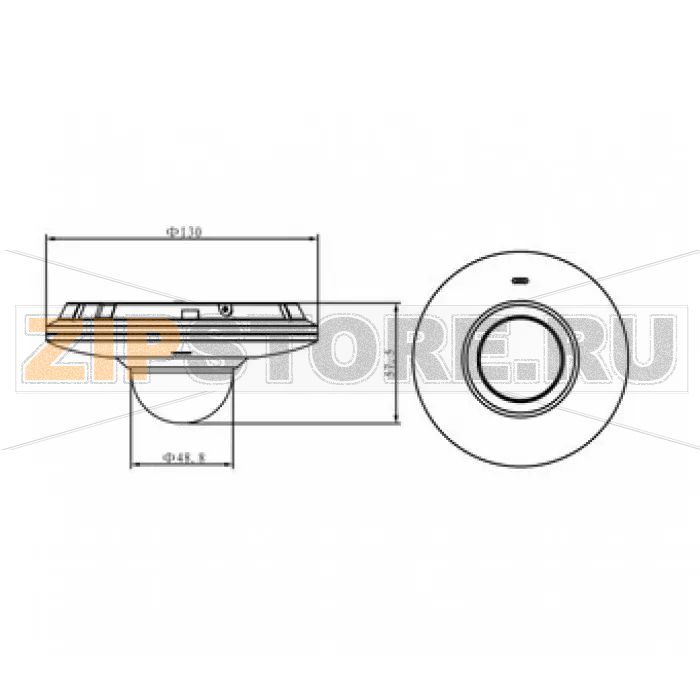 IP-камера Dahua DH-IPC-HDB4300F-PT 