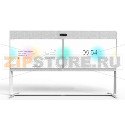 Система видеоконференцсвязи 2x55 дюймов, 3xGE, SIP, HDMI, USB 2.0, 3840x2160 пкс Cisco CS-ROOM55D-NR-K7 