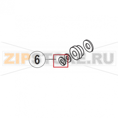 Spring washer Hobart UXT-10A                                                                              Spring washer Hobart UXT-10AЗапчасть на сборочном чертеже под номером: 6Название запчасти на немецком языке языке: Spring washer Hobart UXT-10A
