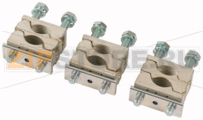 Зажим призматический двойной для размыкателя NH, 2x120-240 мм2 Eaton XNH3-X2PRC 