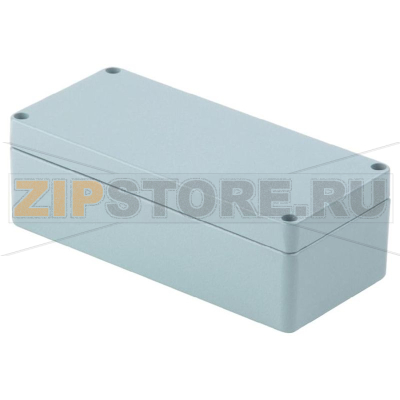 Корпус алюминиевый 175x57x80 мм, серый, 1 шт Weidmüller KLIPPON K31 RAL7001 