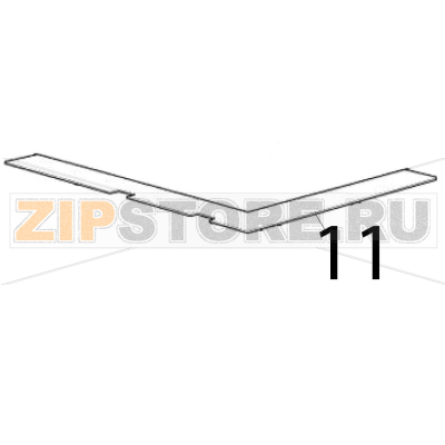 Bin cover BIM-21 Scotsman B 31 Bin cover BIM-21 Scotsman B 31Запчасть на деталировке под номером: 11