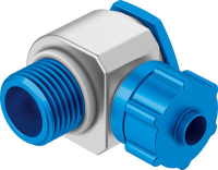 Штуцер угловой с накидной гайкой Festo LCK-1/8-PK-6-KU