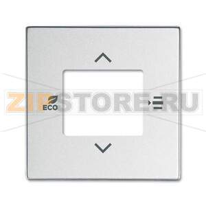 Накладка на терморегулятор, 6109/03-83-500, серебристый алюминий ABB 2CKA006155A0062 