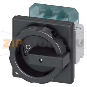 ГЛАВНЫЙ/АВАРИЙНЫЙ ВЫКЛЮЧАТЕЛЬ IU=63, P/AC-23A W. 400V=22KW Siemens 3LD2504-1TP51 