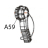 Рычаг закрытия термоголовки Godex EZ-2250i