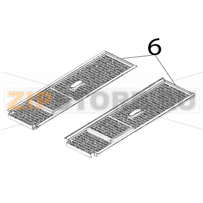 Filtro Elettrobar Fast 160 D Filtro Elettrobar Fast 160 DЗапчасть на деталировке под номером: 6