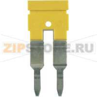 Перемычка гребешковая, желтая, 1 шт Weidmüller ZQV 4N/10 GE