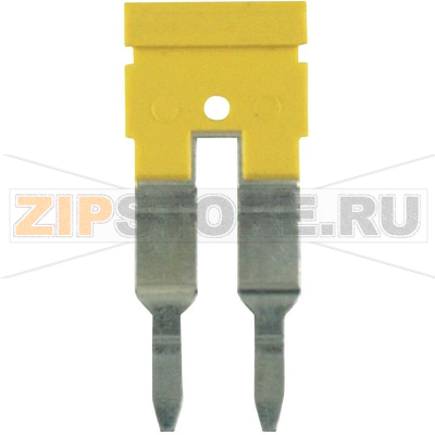 Перемычка гребешковая, желтая, 1 шт Weidmüller ZQV 4N/10 GE 