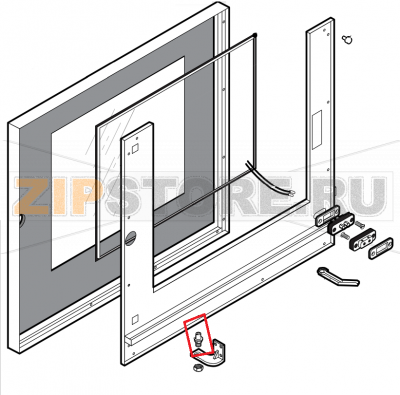 Lower hinge pin from crxxxxxx1 Lainox VE061D   Lower hinge pin from crxxxxxx1 Lainox VE061DЗапчасть на сборочном чертеже под номером: 11Название запчасти на английском&nbsp;языке: Lower hinge pin from crxxxxxx1 Lainox VE061D