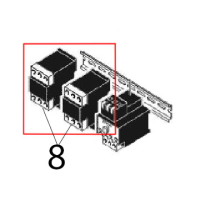 Relay 220/230 V, 50/60 Hz Angelo Po FM611E1