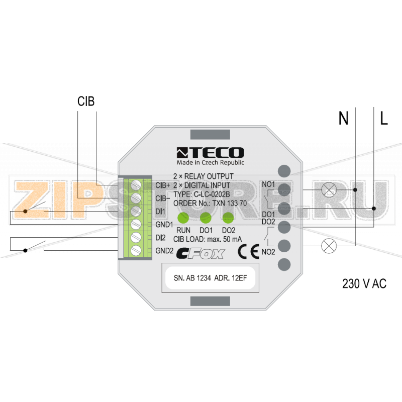 TECO C-LC-0202B 