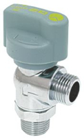 ELBOWED GAS VALVE  1/2