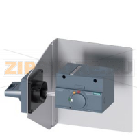 side wall mounted rot. operator standard IEC IP65 with mounting bracket 24V DC lighting kit accessory for: 3VA1 250 Siemens 3VA9257-0PK53