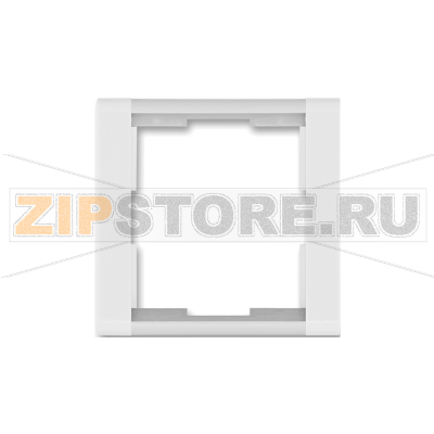 TECO Frame 1-gang, Time white / ice white 