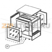Lower front panel CB GV-35/42