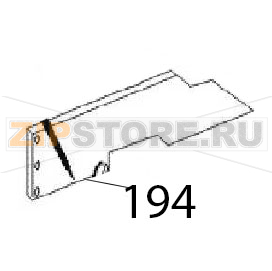 Back panel Angelo Po FC241G Back panel Angelo Po FC241GЗапчасть на деталировке под номером: 194