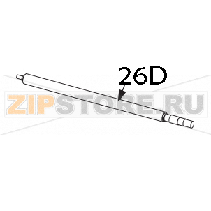 Expeling roller Sigma SPZ 120 Expeling roller Sigma SPZ 120Запчасть на деталировке под номером: 26D