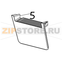 Lower front cover / Beige TSC TDP-324 Lower front cover / Beige TSC TDP-324Запчасть на деталировке под номером: 5
