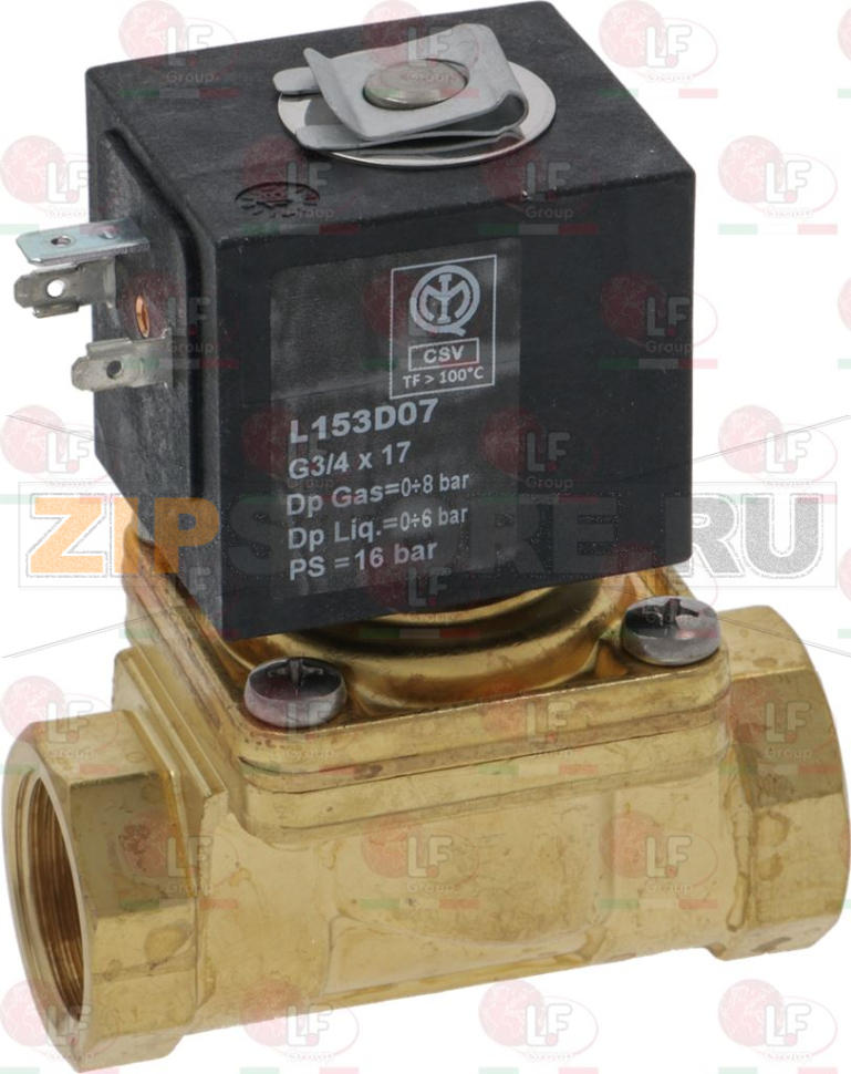ЭЛЕКТРОМАГНИТНЫЙ КЛАПАН L153D4 3/4"FF 24В 