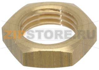 ГАЙКА ШЕСТИУГОЛЬНАЯ ИЗ ЛАТУНИ 1/4"X5 ММ ГАЗ 