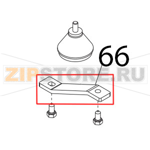 Piastrina mov. zincata Sirman Mirra 300 Y09 Piastrina mov. zincata Sirman Mirra 300 Y09Запчасть на деталировке под номером: 66