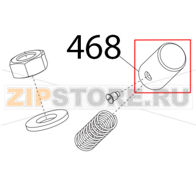 Pulsante affilatura Sirman Mirra 300 Y09 Pulsante affilatura Sirman Mirra 300 Y09Запчасть на деталировке под номером: 468