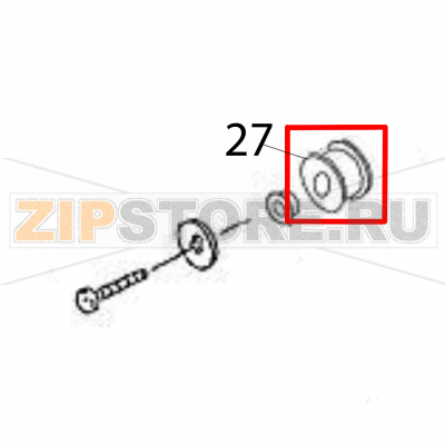 Idler Sato HR224 TT Idler Sato HR224 TTЗапчасть на деталировке под номером: 27Название запчасти на английском языке: Idler Sato HR224 TT.