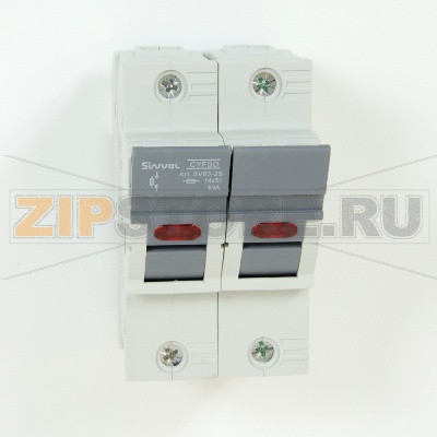ПВР модульный 63 А, 2Р, 14x51 мм, LED Sinvel SV63-2S 
