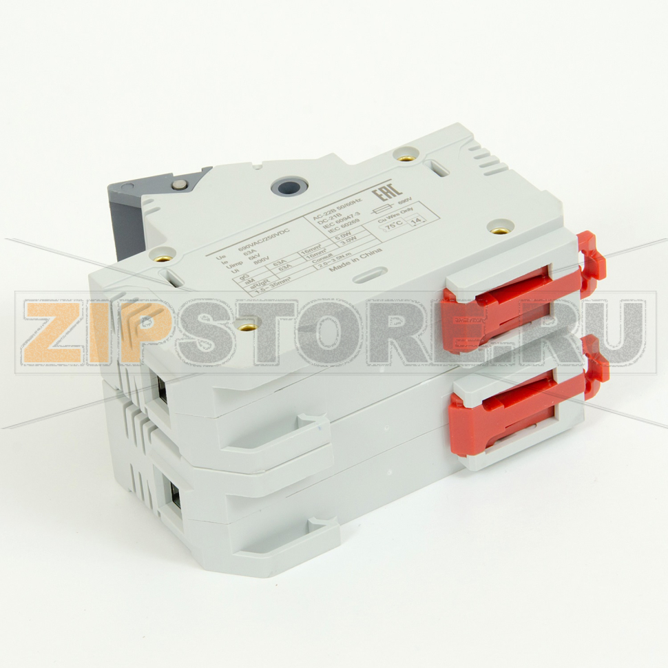 ПВР модульный 63 А, 2Р, 14x51 мм, LED Sinvel SV63-2S 