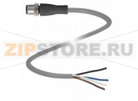 Кабель датчика-исполнительного устройства Cable connector V1S-G-0,5M-PVC Pepperl+Fuchs